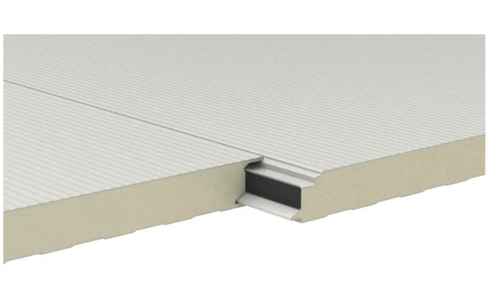 Panneau de bardage isoparete plissé en polyuréthane ISOSELL