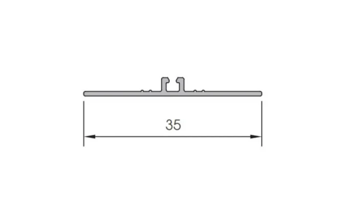 Profilé de jonction PVC ISOSELL cote