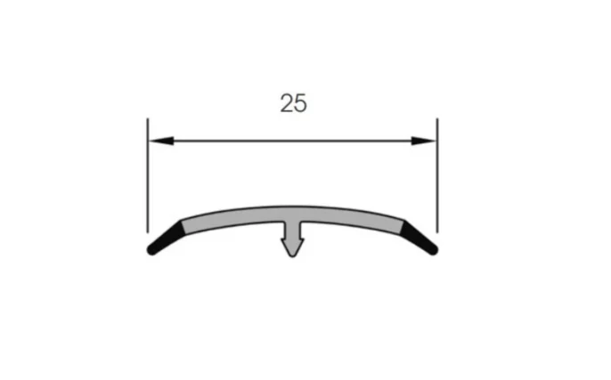 Profilé de jonction PVC ISOSELL cote