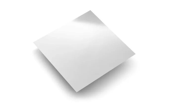 Dalle de faux plafond Hygipanel distribuée par ISOSELL. Revêtement hygiénique et lavable pour faux plafonds suspendus.