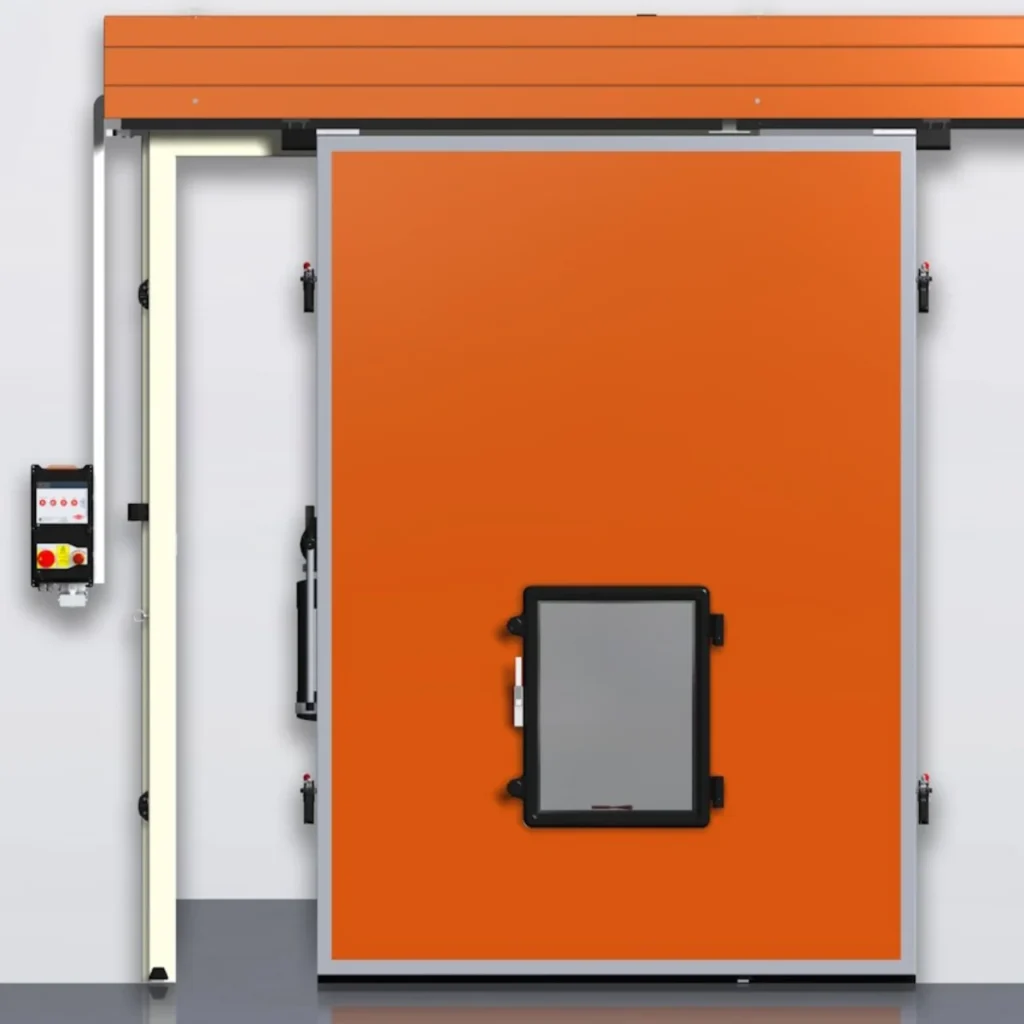 Portes coulissante avec oculus sur-mesure - ISOSELL