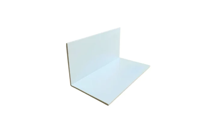 Cornière PVC blanche rigide – protection et finition des angles muraux ISOSELL