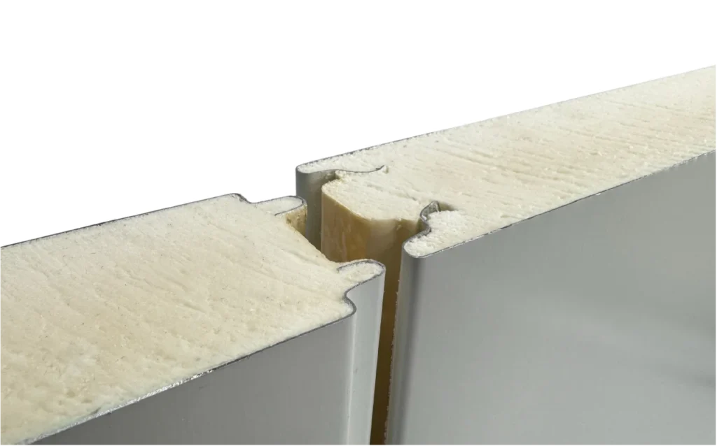 Panneau sandwich isotherme avec isolation mousse PIR par Dagard distribué par ISOSELL