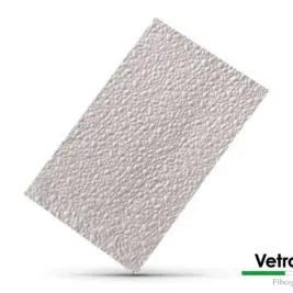 Plaque fibrée gaufrée Vetroshield en polyester renforcé de fibres de verre, surface gaufrée hygiénique conforme HACCP – ISOSELL