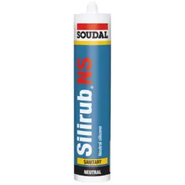 Cartouche Silirub NS mastic silicone neutre sanitaire distribué par ISOSELL